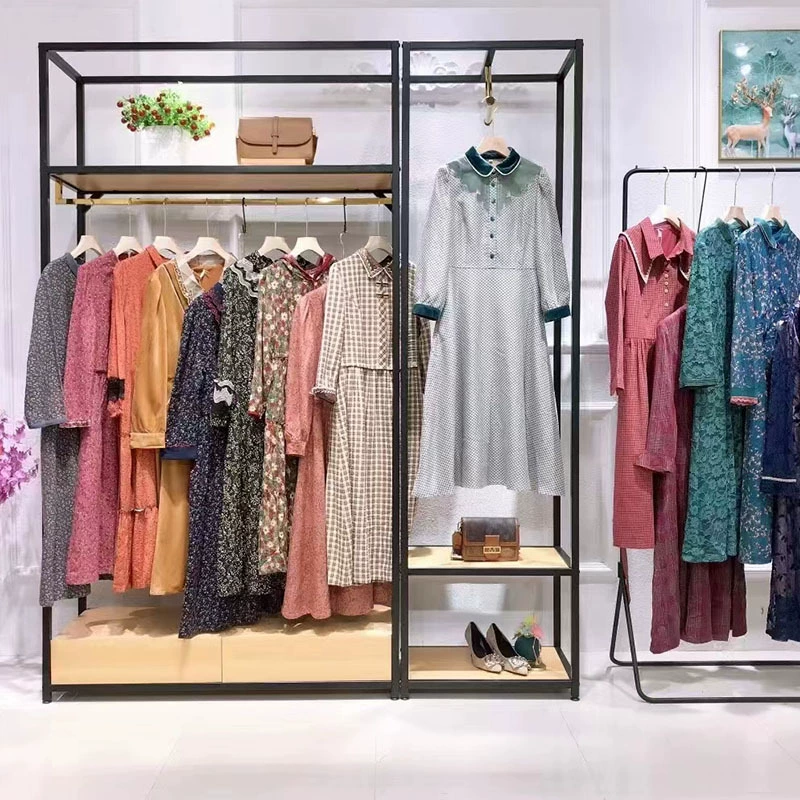 Li Yuefeng 23 весенняя одежда из хлопка и льна большого размера тяжелая вышивка длинное платье среднего и старого национального стиля бренд скидка женская одежда