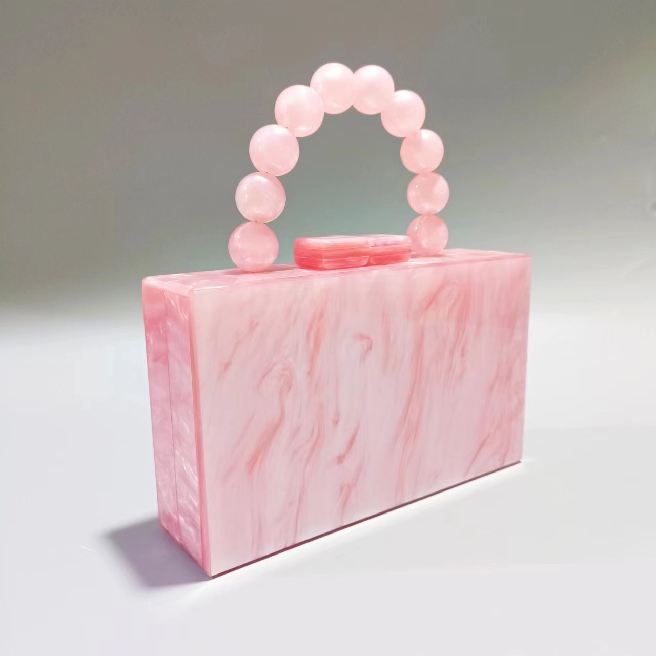 Casual, Daily Occasion Arylic Color Block Evening Bags