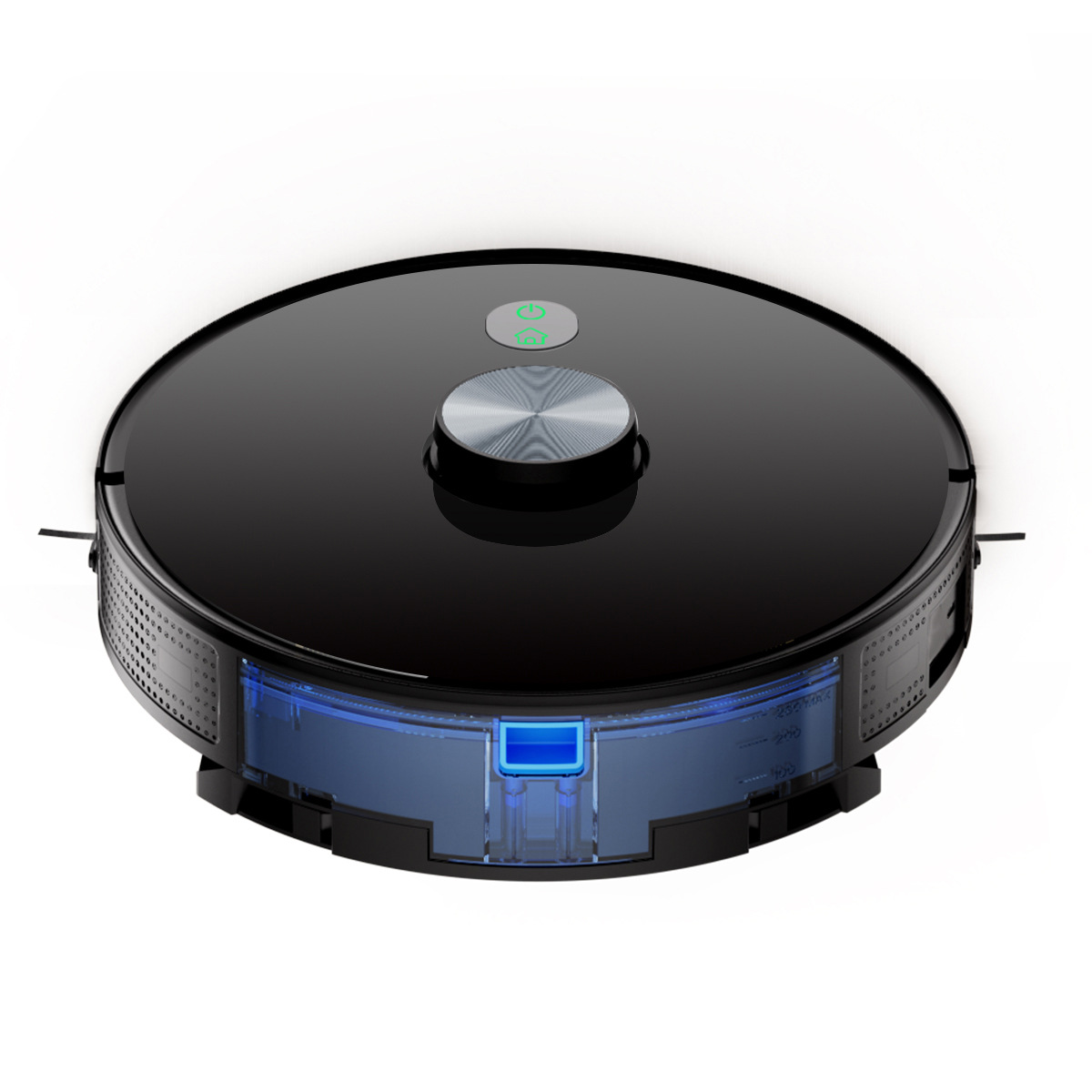 Robot de limpieza de suelos con navegación láser, robot barredor, aplicación inteligente con control por voz, recarga automática, tres en uno.