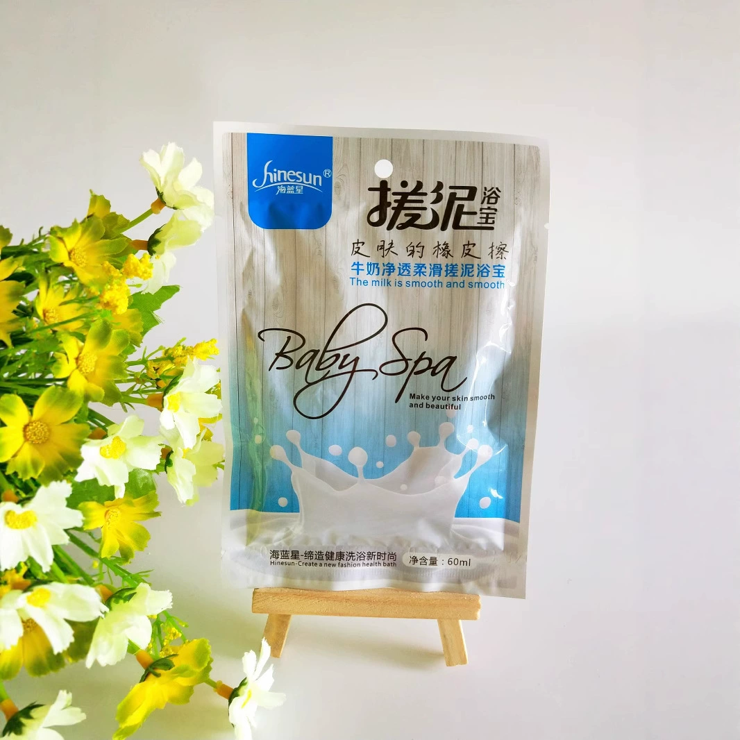 Аквамарин Rub Mud Bao, универсальная грязь для ванны для мужчин и женщин, отшелушивающая омертвевшая кожа, ванна для бани, специальная грязь для ванны