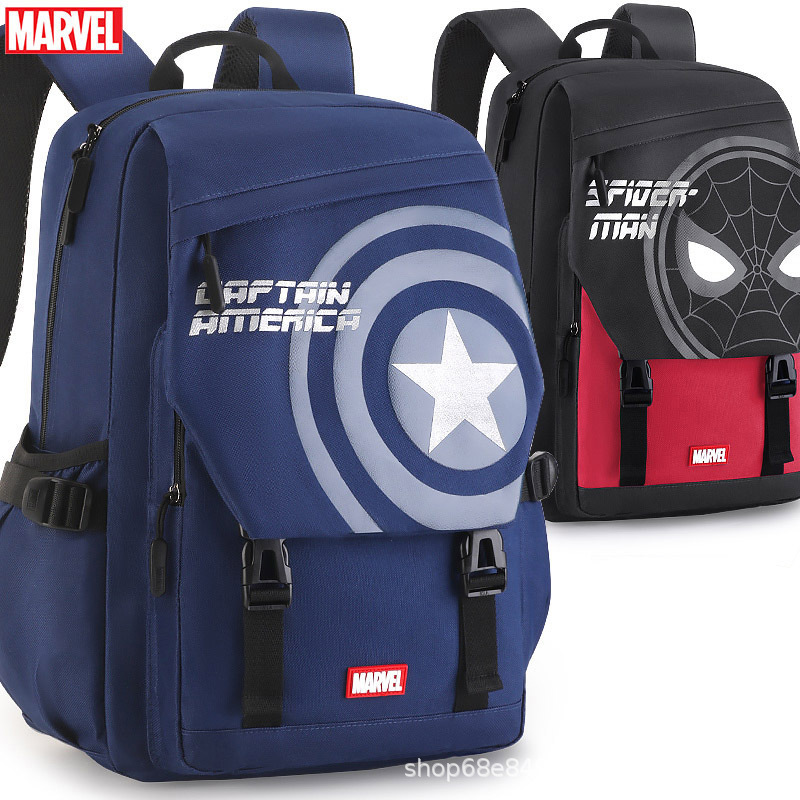 Iron Man Schoolbag Elementary School Boys Third to Sixth Grade Multifunctional Lightweight Large Capacity Junior High School Student Backpack