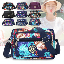 爆款女包花布包单肩斜挎包大容量中年妈妈包洋气牛津布包地摊热卖