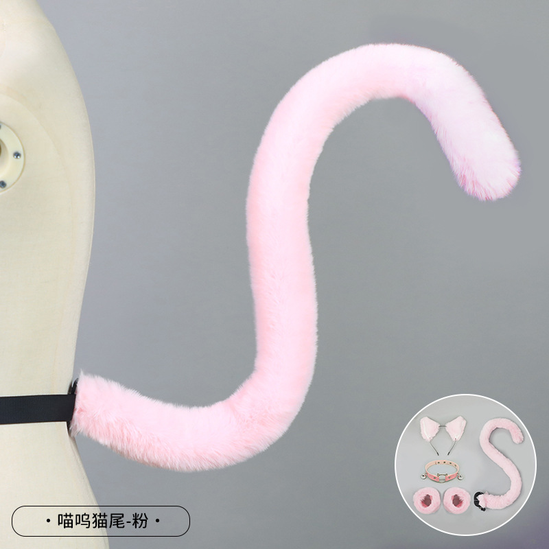 De una sola pieza hecha a mano de peluche Lolita diadema de oreja de gato KC accesorios para el cabello bestia oído tocado Fox oreja horquilla