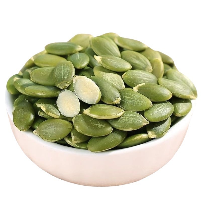 南瓜子仁2斤原味生熟南瓜籽仁炒货坚果零食袋装新货500g现炒原香|undefined