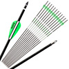 Carbon arrow, street bow and arrows with accessories for training, 2 sample, archery