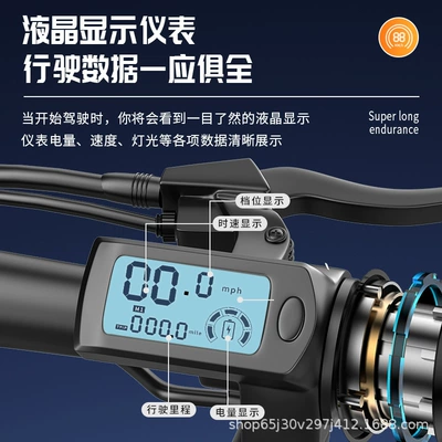 Cross-border bestseller: Directly supplied by Qatlanan elektrik velosipedlər