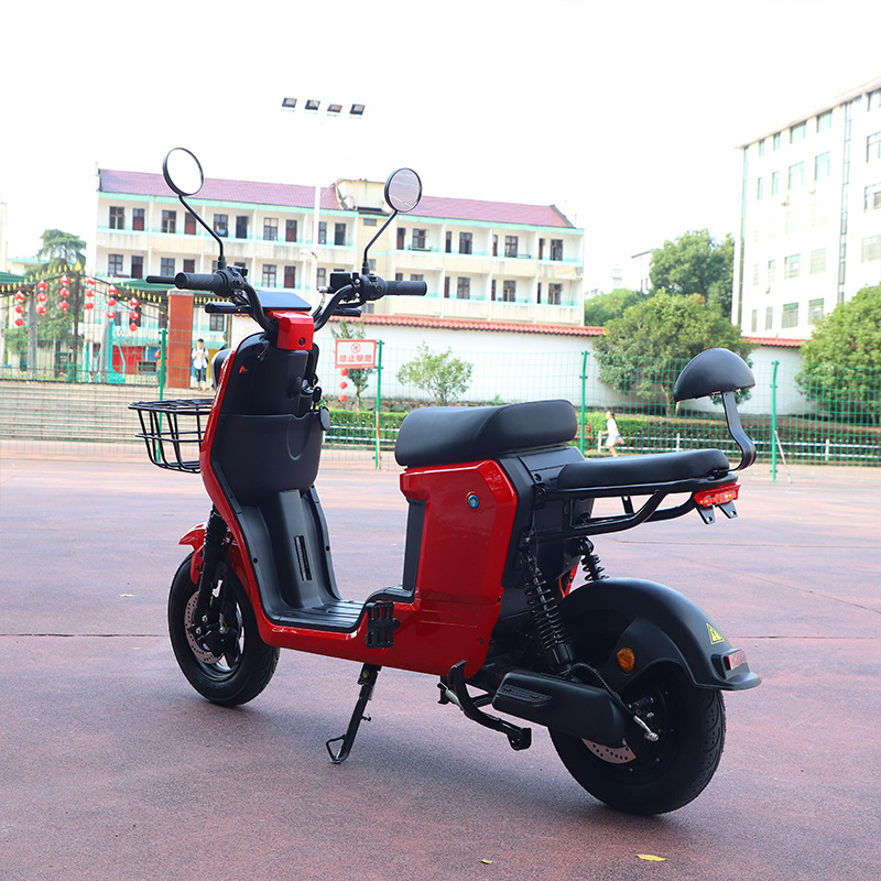 New national standard cross-border two-wheel electric car adult small electric bicycle double battery car factory wholesale electric motorcycle