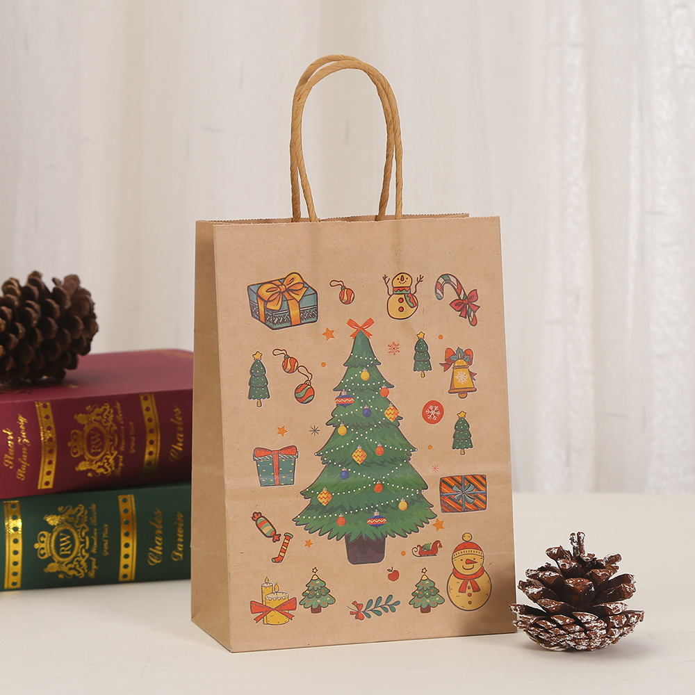 Christmas Occasion Christmas Simple Style Classic Style Multicolor Christmas Gift Wrapping Supplies
