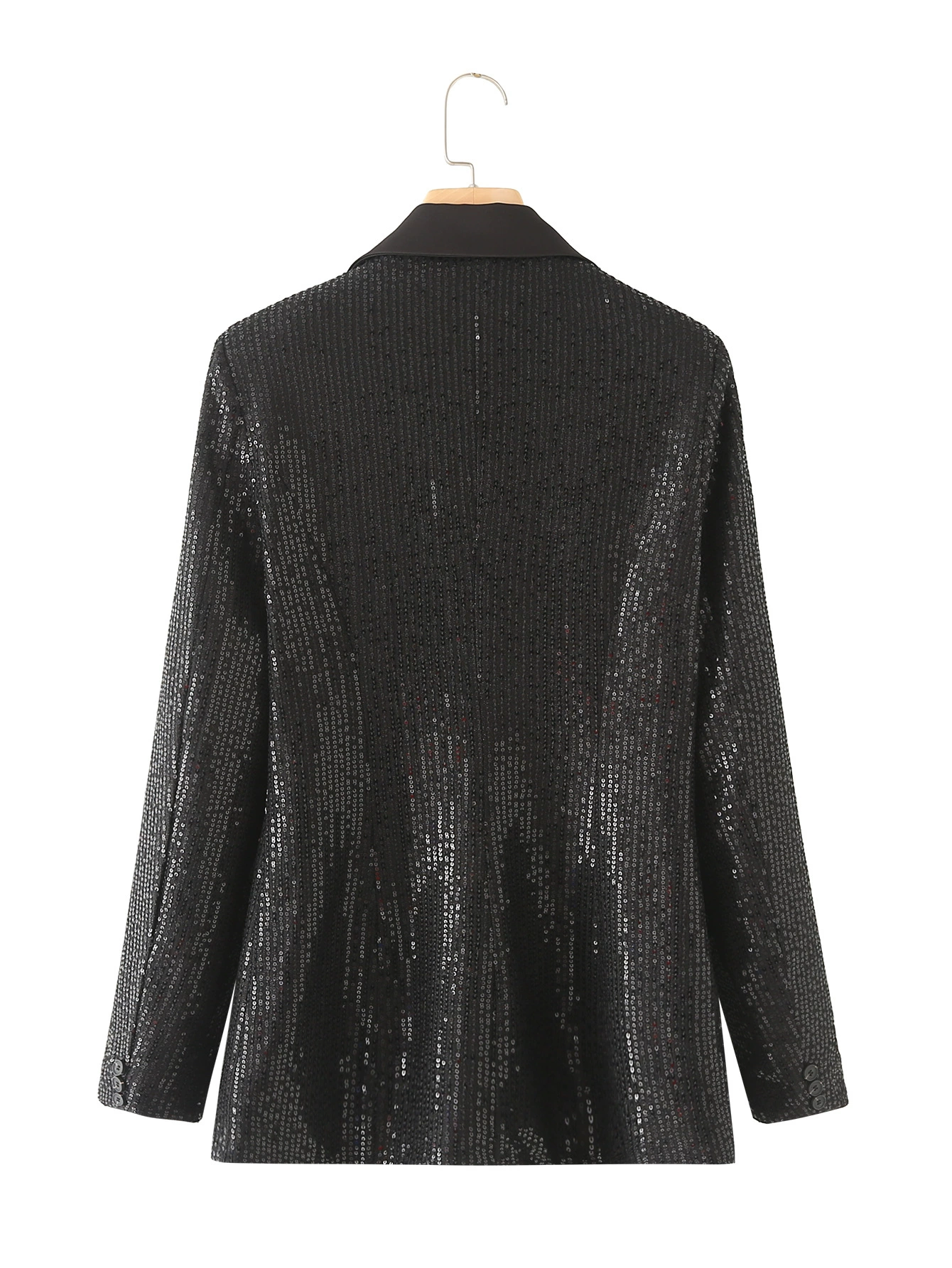 Осенние ногти с sequins для отдыха, классический пиджак костюма, (международная торговля), новая коллекция