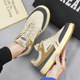 2024 summer and autumn new niche mesh surface low top breathable board shoes retro Tiktok port fashion men's shoes show work clothes shoes