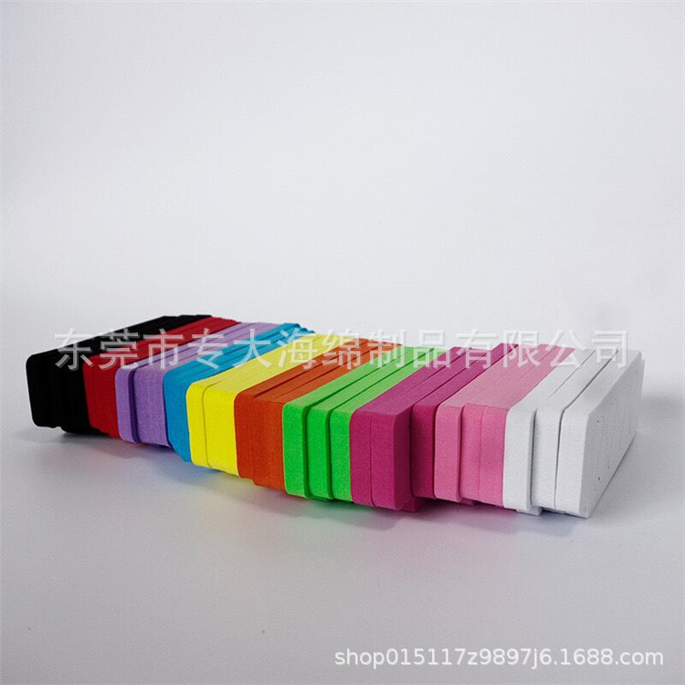 Colorful eva Round Cake Gasket Kidsren's Anti-door Clip eva Finger Splitter eva Stamping Animal Educational Toy Number