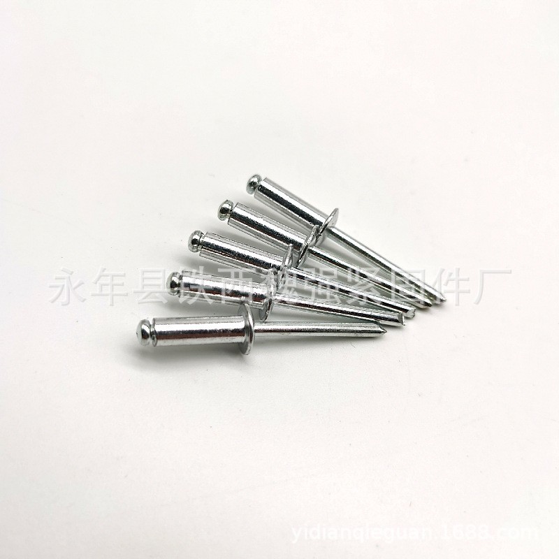 拉铆钉 铝合金抽芯拉铆钉 国标拉柳丁装潢钉 铝制开口型铝铆钉