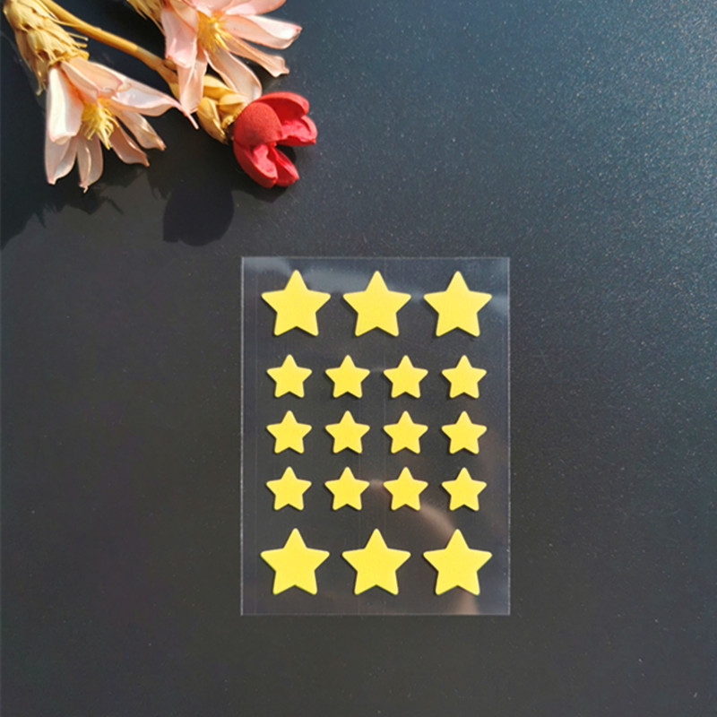 Pegatinas para el acné de gel de agua, aceites esenciales invisibles, parches para el acné, correctores y acné, uso diario y nocturno, aprobación del fabricante de cuero artificial