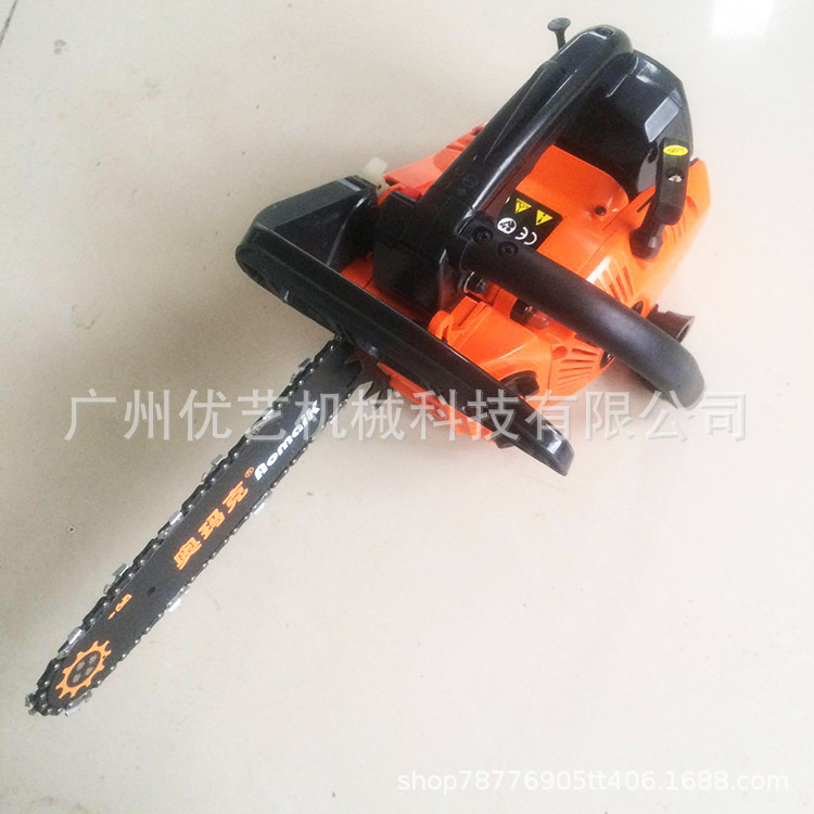 奥玛克2500单手油锯汽油锯修枝锯 小型迷你12英寸修枝锯 汽油链锯