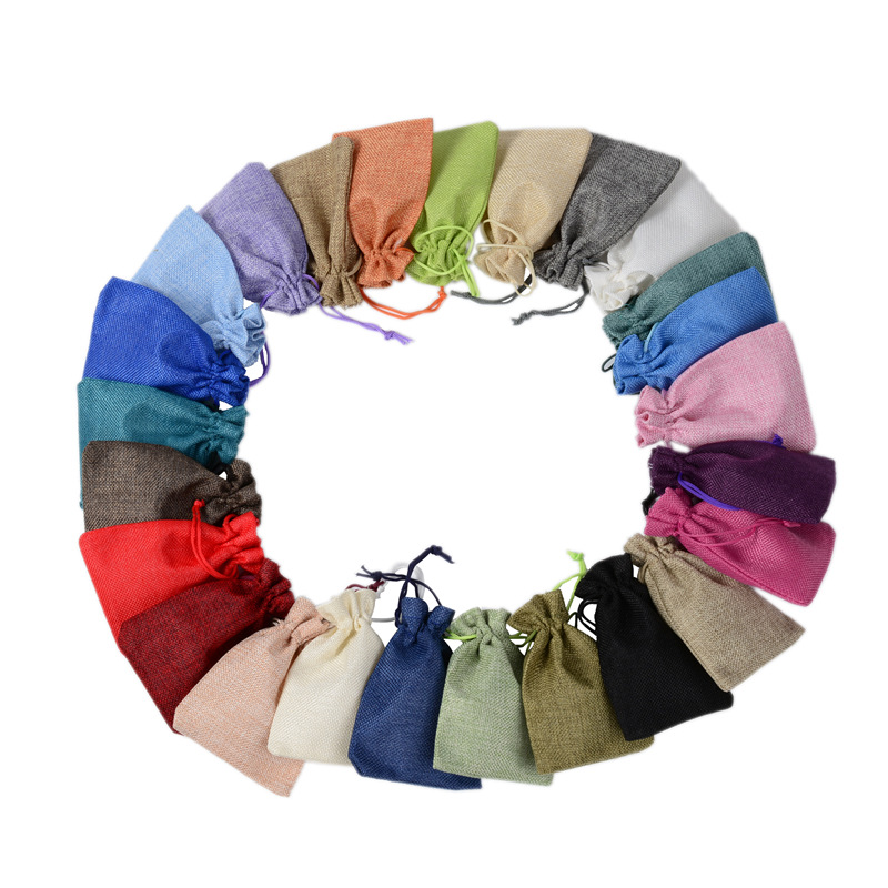 Style Simple Couleur Unie Chiffon Cordon Sacs D'emballage Bijoux display picture 3