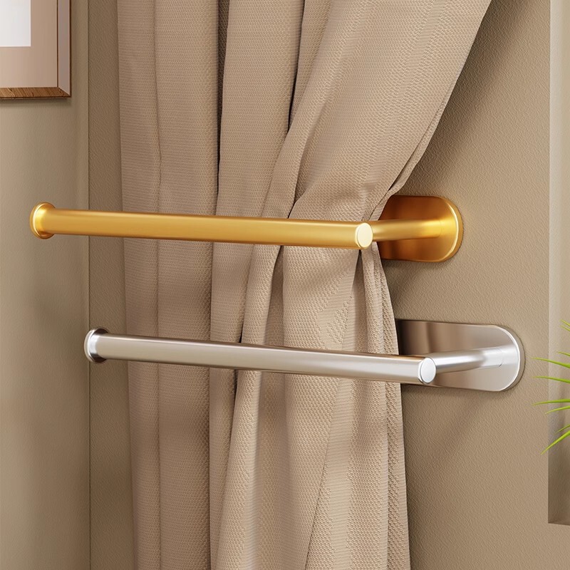 Curtain Hook Holder, No-Drill Traceless Strap Wall Hook, Wall-Mounted Shower Curtain Side Hook, Magic Door Curtain Clip Buckle Ring Curtain Hook Holder, No-Drill Traceless Strap Wall Hook, Wall-Mounted Shower Curtain Side Hook, Magic Door Curtain Clip Buckle Ring