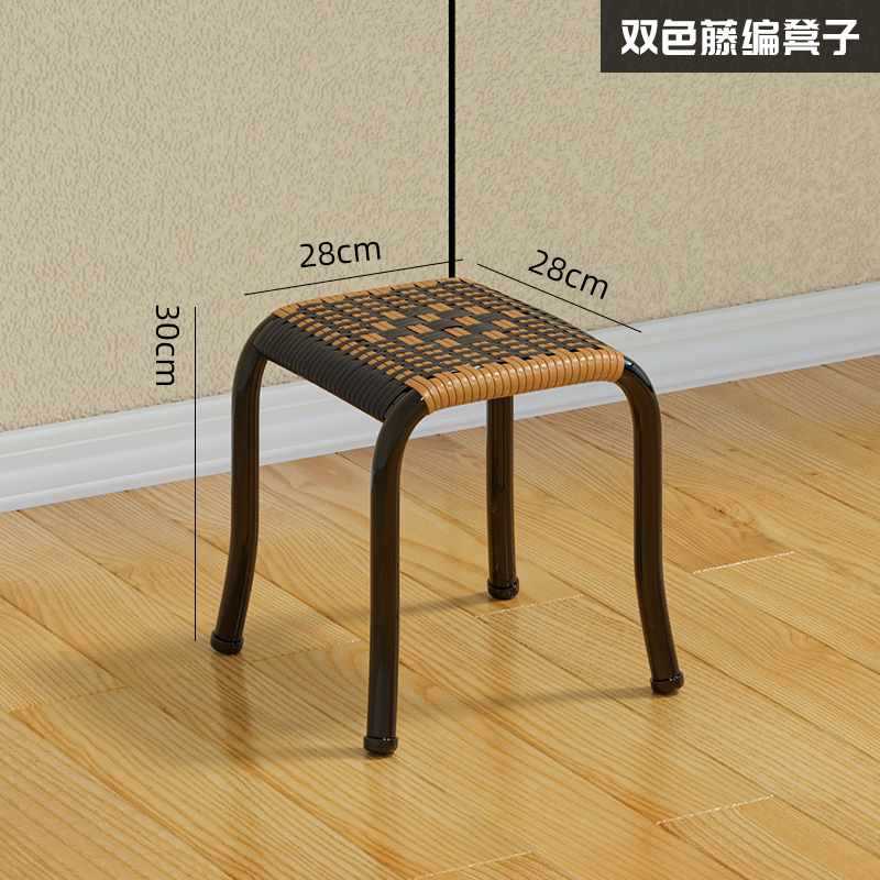 Sillas plegables de balcón casera sillas de caña de plástico respaldo sillas pequeñas sillas al aire libre solo mazza taburetes sillas de comedor