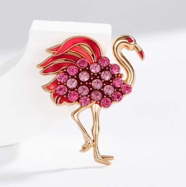 Fashionable elegant retro high-end brooch