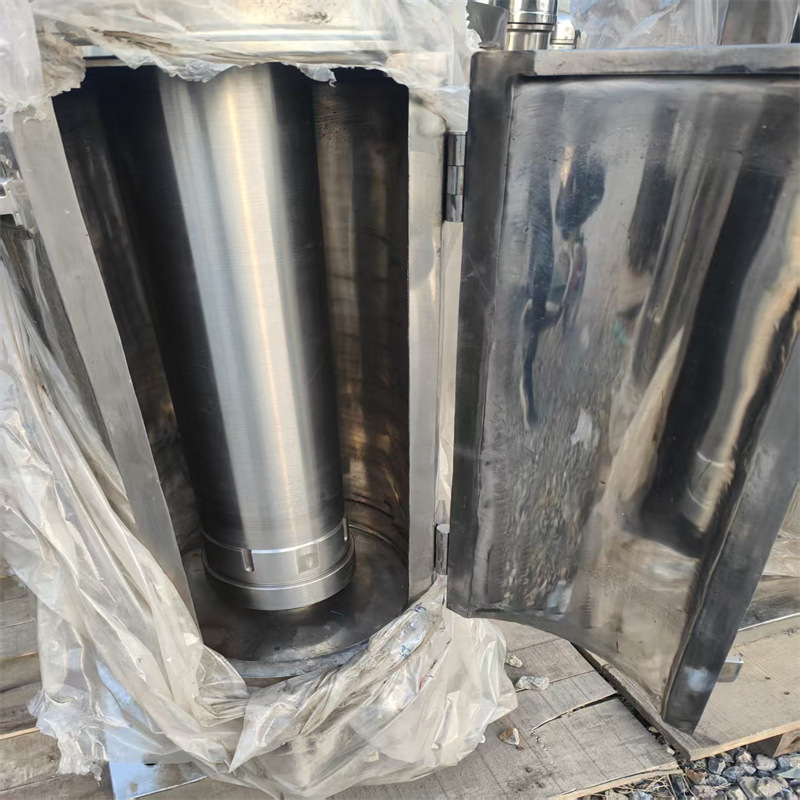 二手150型超高速管式离心机 不锈钢316L萃取分离机工业连续式过滤