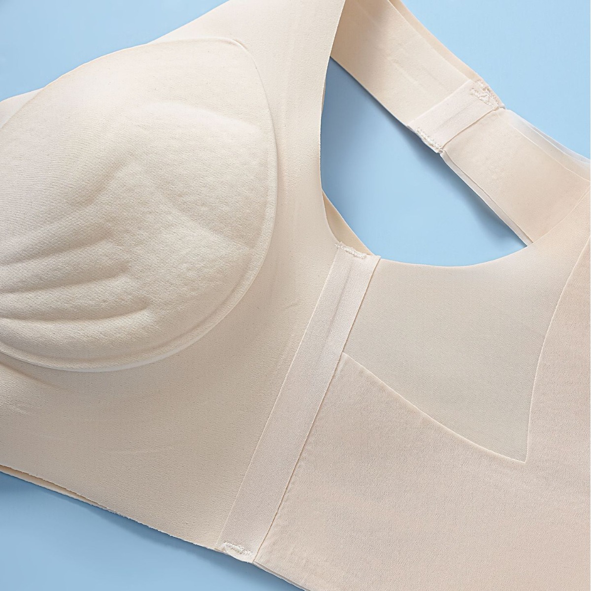 Venta directa de fábrica Comercio electrónico transfronterizo Sudeste de Asia Vietnam Tailandia Ladies Cool Sensación Sin costuras Recolección lateral Sujetador