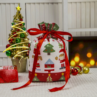 Christmas Gift Bag Christmas Eve Apple Packaging Gift Bag Children's Small Gift Portable Candy Bag Apple Bag