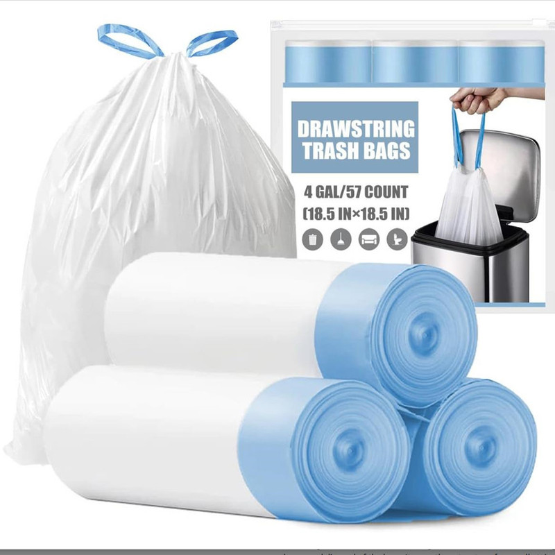 Cross-border Amazon Temu Garbage Bag Drawstring Increase Thickened Not Breaking Household Portable Large Kitchen Dormitory Cross-border Amazon Temu Garbage Bag Drawstring Increase Thickened Not Breaking Household Portable Large Kitchen Dormitory