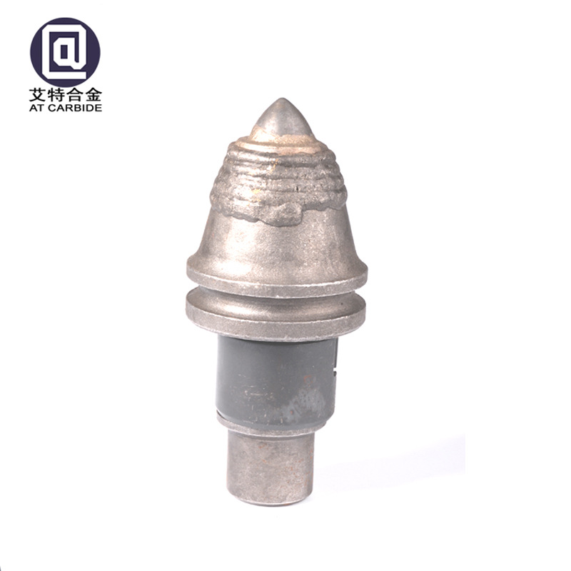 钨钢球齿旋挖机截齿22mm/19mm截齿耐磨层旋挖齿株洲艾特