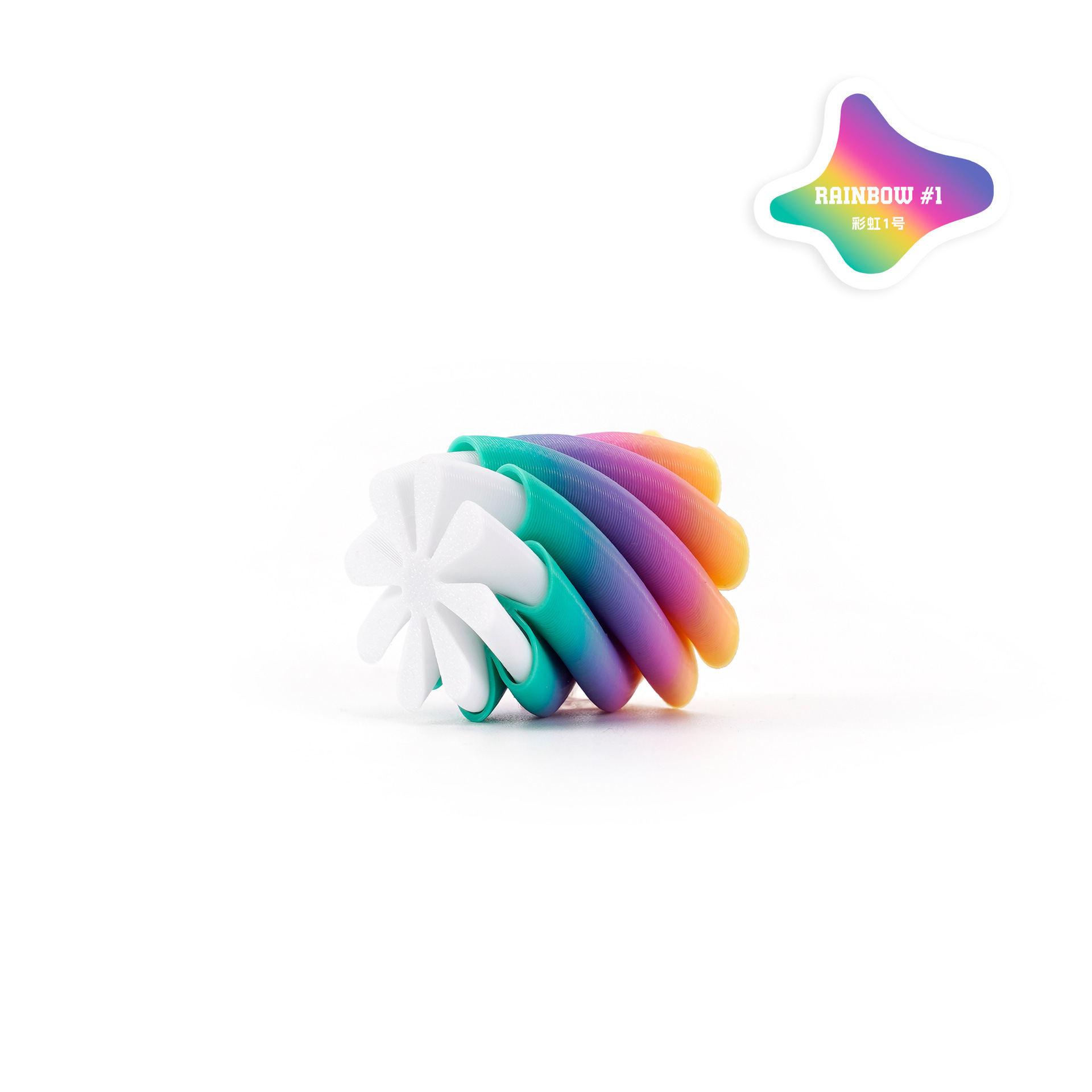 2.5cm arcoíris circular No. 1 xuanle
