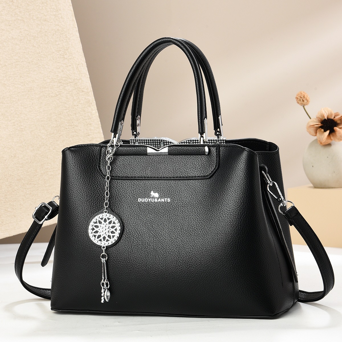 Bolsos de marca de alta gama para mujer 2025 nuevo bolso portátil para mujer, regalo para madre, práctico, viajero, todo fósforo, un solo hombro