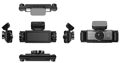 Cross-border four-camera dashcam 4K Driving recorder