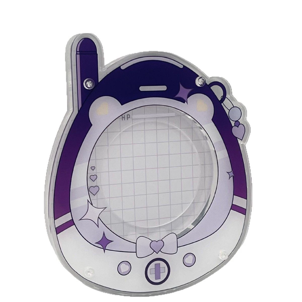 Genuine acrylic Tamagotchi, table stand, storage box