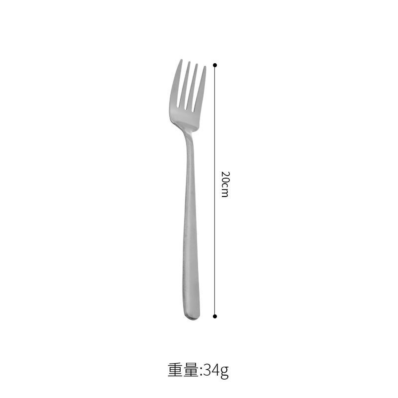 한식 포크 (무광 실버)