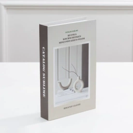 Декоративная складная поддельная книга, проп Nordic imitation, современный английский стиль, 27×17×4 см
