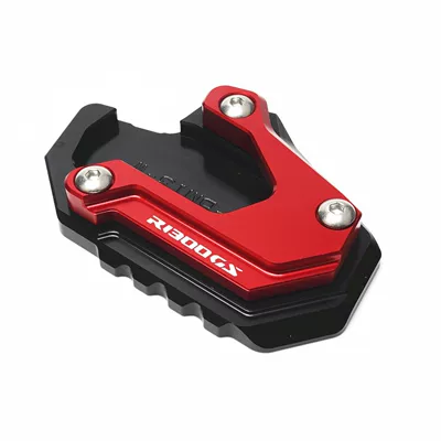Motorcycle pedals Aluminum Alloy Enlarged Pad and - r1300gsred