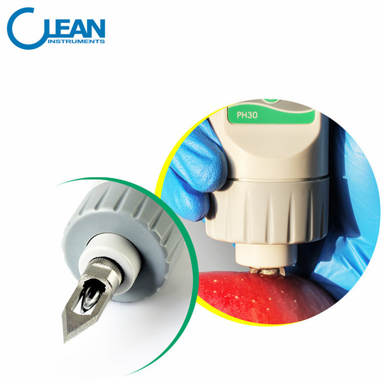 CLEAN/科霖PH30P短款固体刺入pH笔穿刺型酸碱度仪土壤蔬果肉类等