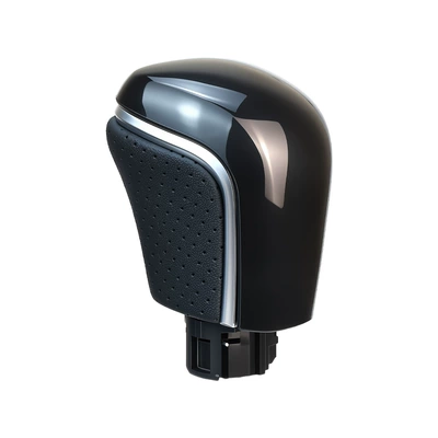 Brand New Popular Model Suitable for Toyota Levin and Avalon Automatic Transmission Gear Shift Knob Modification Parts (Cab and accessories) - glossy-black-perforated-model-automatic-transmission