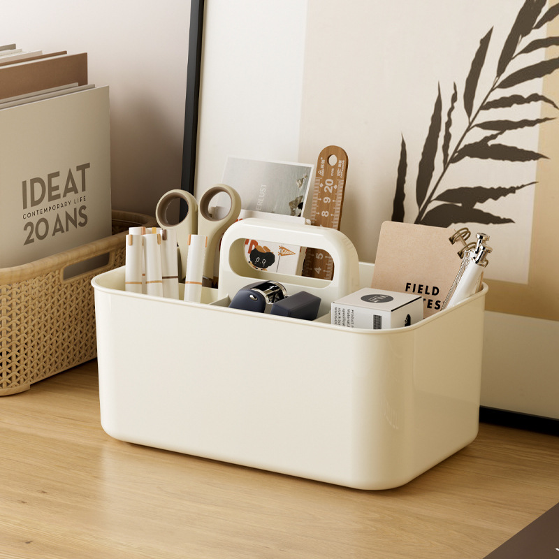 Casual Satchel Storage Box, Satchel Snack Box, Cosmetic Box, Office Desktop Storage Basket, Kitchen Bathroom Satchel Basket