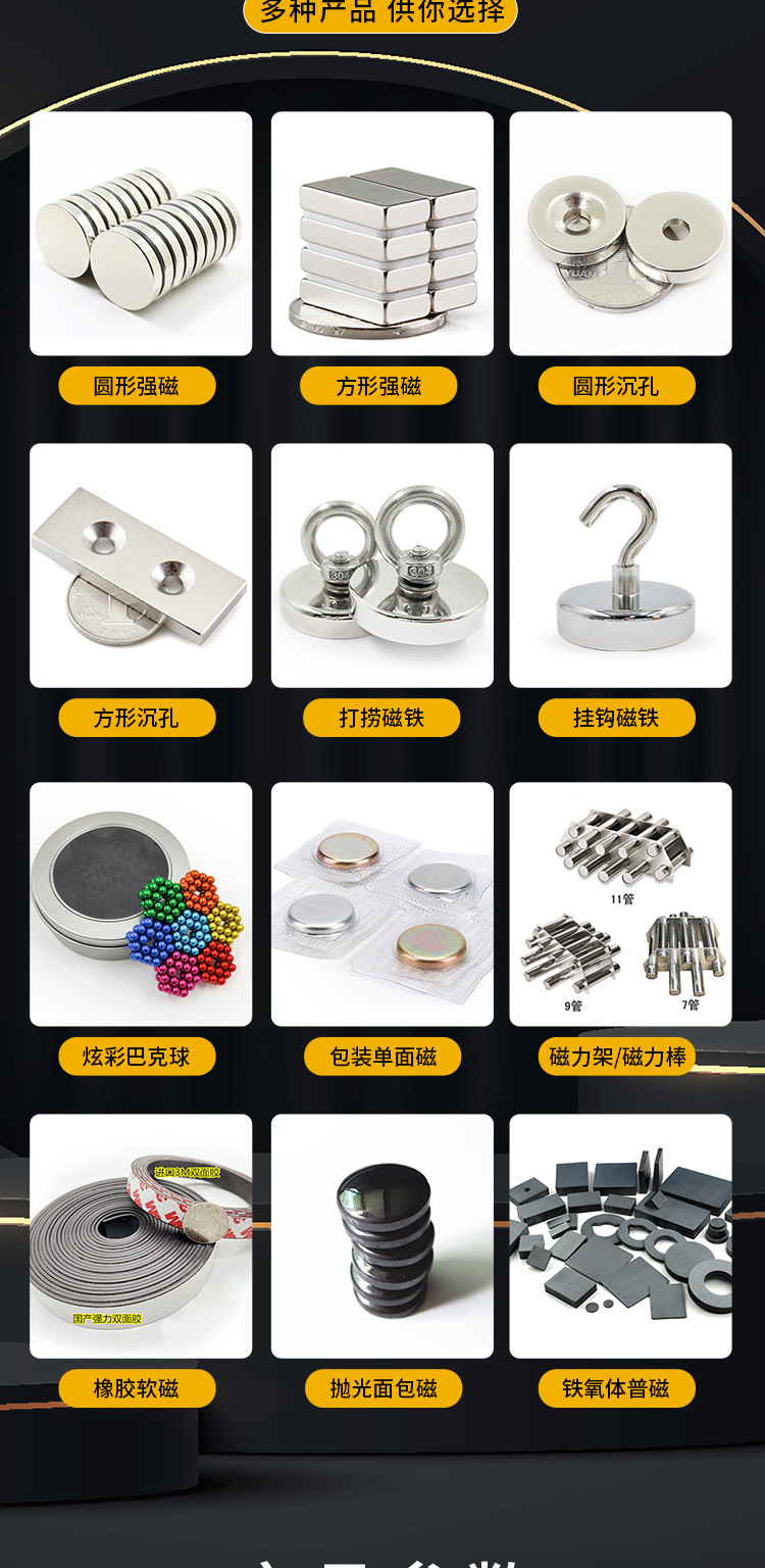 Магнит неодимовый Magnetic resistant industry 3x3x3 мм