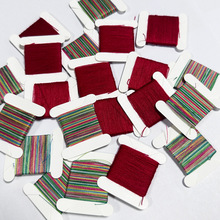 定制小卷SP棉线402-604 黑白彩色分装手缝家用缝纫线涤纶短纤服装