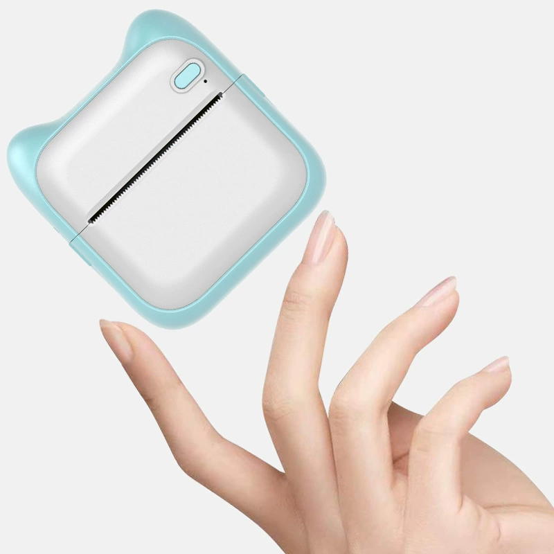 Маленький ручной принтер для младших школьников, карманная игрушка, Bluetooth