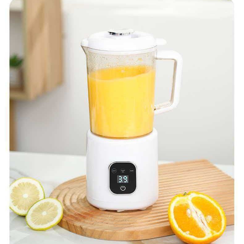 Tragbarer Entsafter mit drei Schneidköpfen, elektrisch, für den Hausgebrauch und im Freien, große Kapazität, Standmixer, tragbar, Frischsaft-Entsafter