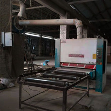 湖南二手砂光机市场出售【55+22kw】1300双砂架板材宽带沙光机