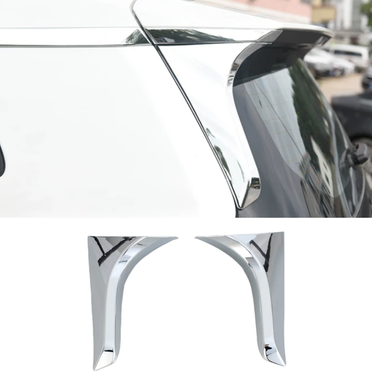 Suitable for 26 New Models of Rav4 Door Handle Frame Covers, Sixth-Generation Wildlander Door Bowl Stickers, Modification Accessories