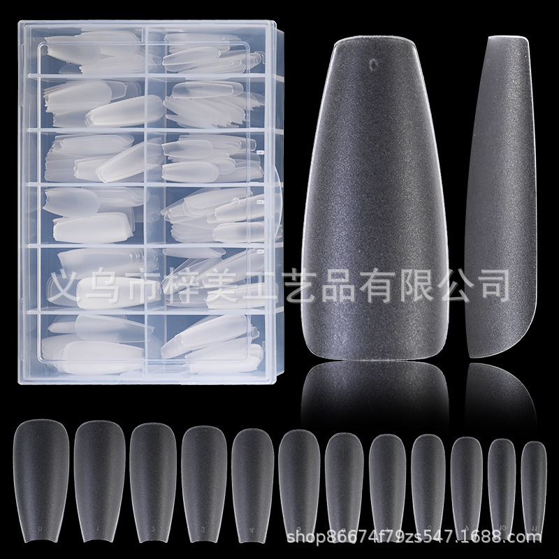 Nail Pear Flower Ji New Wear Armor Special Scrub Free of Carving and Grinding Full Sticker Nail Extend Individual Player Beauty