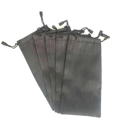 新款黑色眼鏡袋 便攜眼鏡布袋 眼鏡收納袋太陽鏡袋墨鏡袋廠家批發