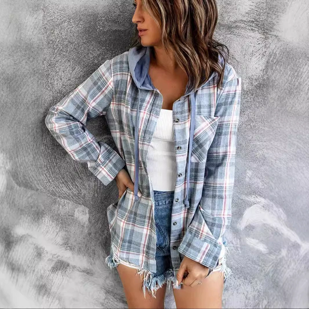 2024 трансграничные европейские и американские новые осенние и зимние женщины с капюшоном