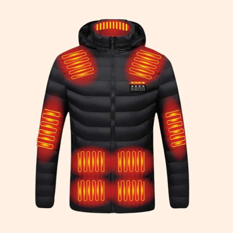 Cross-Border Winter Heated Cotton Clothing, Heated Warm Cotton Jacket, Unisex Coat, Padded Cotton Clothing, Foreign Trade Export Women's Clothing Cross-Border Winter Heated Cotton Clothing, Heated Warm Cotton Jacket, Unisex Coat, Padded Cotton Clothing, Foreign Trade Export Women's Clothing
