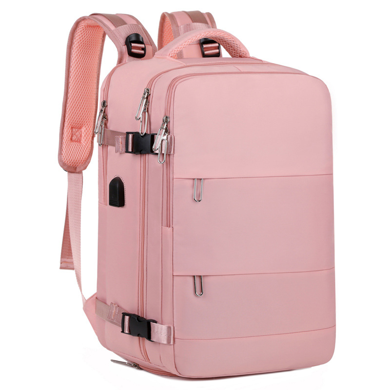 Mochila de negocios transfronteriza al por mayor, mochila multifuncional impermeable de gran capacidad, bolso de computadora de moda, bolso de viaje de negocios para mujer