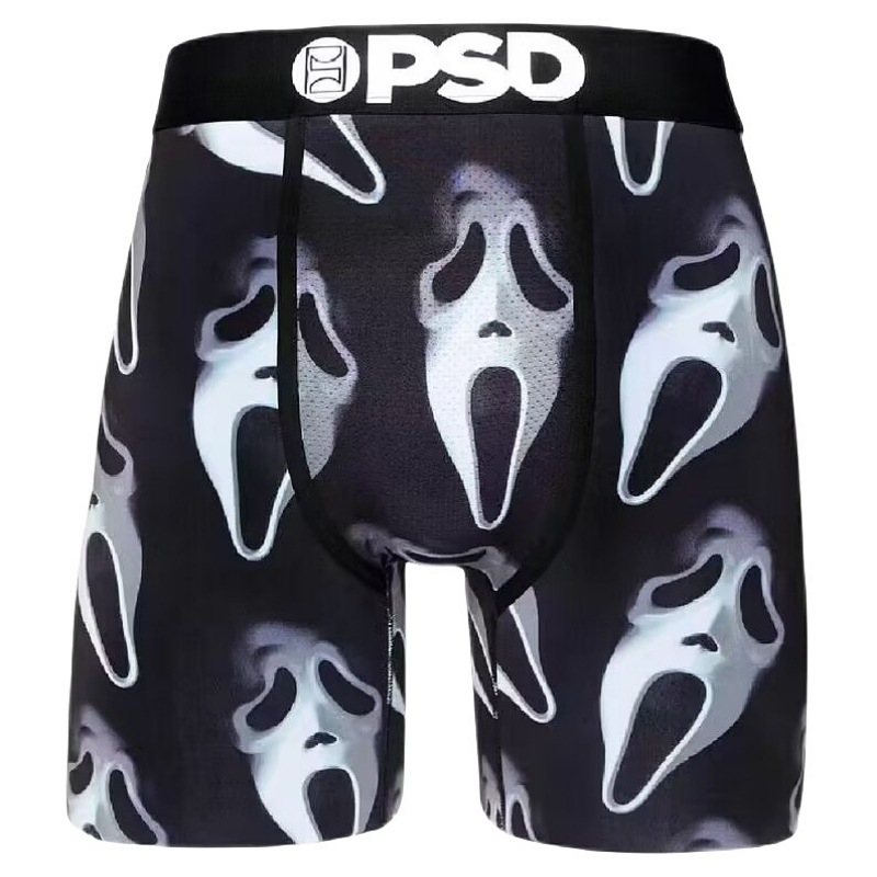 Silk cartoon trousers