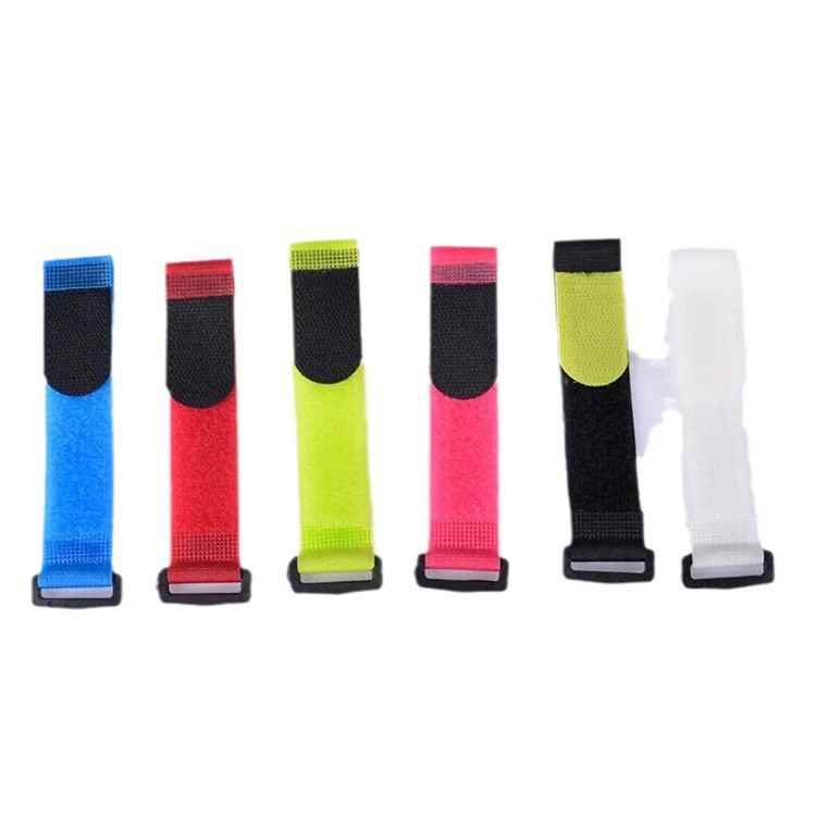 Hebilla Velcro voltaje de la cinta Velcro hebilla inversa cable de datos Velcro cinta carga hebilla cuadrada Correa